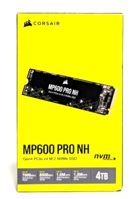 Corsair MP600 PRO NH M.2 2280 4TB PCI-Express 4.0 x4 3D TLC CSSD-F4000GBMP600PNH - Image 1 of 4
