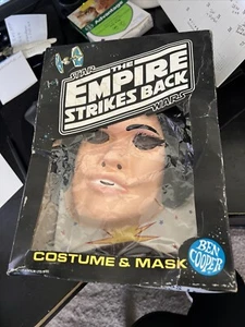 VTG STAR WARS Ben Cooper 1980 Halloween MASK COSTUME Princess Leia BOX Large - Picture 1 of 16