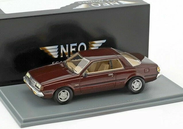 Mitsubishi Sapporo Mki Coupé 1982 Brown Metall Neo 43442 1/43 LHD Links Hand - Bild 1 von 3