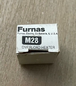 FURNAS ELECTRIC CO M28 THERMAL OVERLOAD HEATER ELEMENT NEW IN BOX - Picture 1 of 4