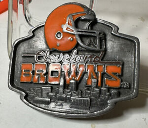 Vintage Cleveland Browns Belt Buckle Limited Edition Of 10,000 Siskiyou ￼1989