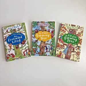 Bundle 3x The Magic Faraway Tree Paperback Children Classic Books By Enid Blyton - Picture 1 of 11