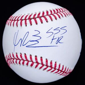 Manny Ramirez 555 HR Signed OML Baseball BAS Certified