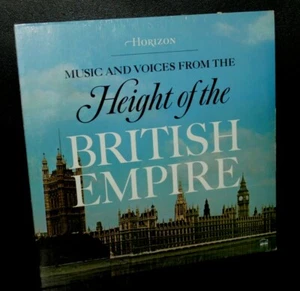 Music & Voices From The Height of the British Empire 33RPM LP 1973 Horizon : NEW - Picture 1 of 5