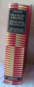 DICCIONARIO FRANCÉS-ESPAÑOL / ESPAGNOL - FRANÇAIS - SOPENA 1977 VER DESCRIPCIÓN - Imagen 1 de 5