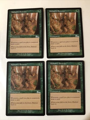 Multani Presence x4 Urza Legacy Ex Condition See Pics Front Back MTG - Image 1 of 4