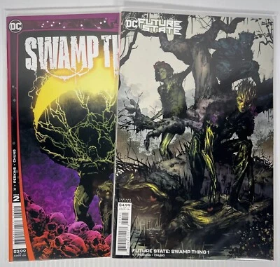 Future State: Swamp Thing #1-2 Complete Set Perkins/Ivanov Variant DC 2021 NM/M - Image 1 of 4