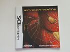Nintendo ds booklet instructions manual spider man 2