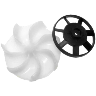 COPPIA DI VENTOLE MOTORE PER ASPIRAPOLVERE FOLLETTO VORWERK VK120 VK121 VK122