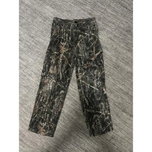 True Grit Camo Cargo Pants Outdoor Hunting Hiking Pockets Size 12 - Picture 1 of 6