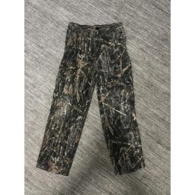 True Grit Camo Cargo Pants Outdoor Hunting Hiking Pockets Size 12 - Image 1 of 4