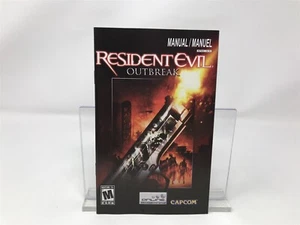 Resident Evil: Outbreak - Sony Playstation 2 PS2 - Manual solo FRANCÉS - Imagen 1 de 1