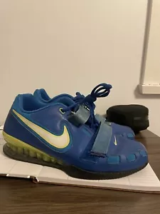 Nike romaleos 2 size 9 cobalt EU 42.5 DESC!! - Picture 1 of 6