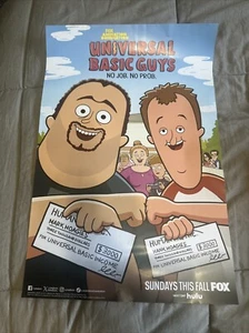 Poster Hulu Universal Basic Guys Edizione Limitata 17" x 11" SDCC 2024 Giveaway - Foto 1 di 1
