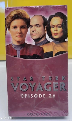 STAR TREK VOYAGER EPISODE 26 COLD FIRE VHS 2000 NEW SEALED - Imagem 1 de 2
