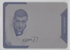 2014 ITG Used Game-Used Jerseys Printing Plate Magenta 1/1 Phil Esposito HOF y5m