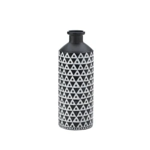 mazara white and black vase - Picture 1 of 1