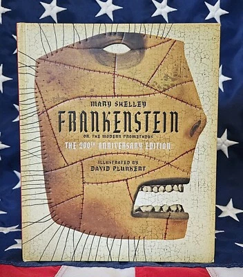NEW Frankenstein Mary Shelley Illustrated HARDCOVER 200th Anniversary Plunkert a - Image 1 of 4