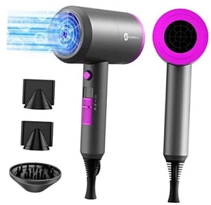 Slopehill Professional Ionic Hair Dryer, Powerful 1800W Fast Drying Low Grey - Picture 1 of 7