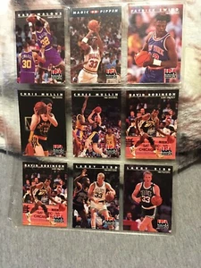 USA Basketball 92 Dream team Lot Of 15 Cards Malone Bird Magic Pippen Mullin - Picture 1 of 6