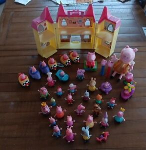 Peppa Pig & Friends Toy Lot of Figures With Accessories Playset Minifigures