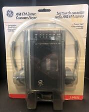 RARE 80’s GE General Electric 3-5469S Cassette Tape Player AM FM Radio Portable
