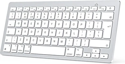 OMOTON Bluetooth Keyboard for Mac, Wireless keyboard for Apple MacBook Pro/Air, - Image 1 of 4