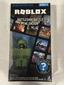 Roblox Deluxe Mystery Pack Código Serie 3 BATTLESHIP BATTLE: THE ALSIGN CODE - Imagen 1 de 3