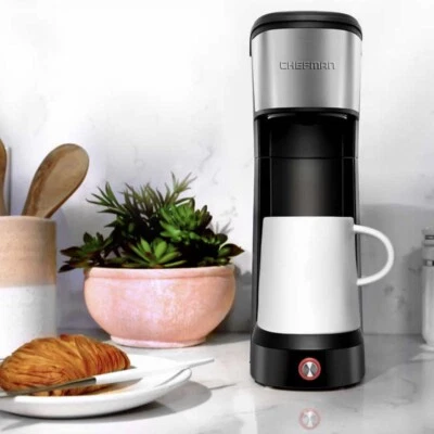 Chefman, Instacoffee Single-Serve Brewer | K-Cup Pod, Coffee Grounds, Tea Leaves - Image 1 of 4