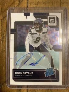 Panini Donruss 2022 clasificación óptica/150 Coby Bryant #292 novato automático radiocontrol - Imagen 1 de 2