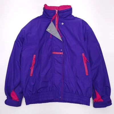 Vintage Cabin Creek Ski Coat Women’s 1X Purple Removable Liner 80s Jacket - Image 1 of 4
