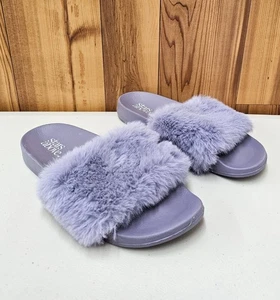 Zapatillas para mujer Stars Above Annika Blush púrpura acogedoras talla L 9/10 - Imagen 1 de 7