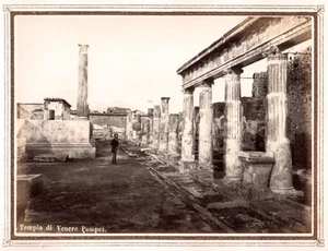 Pompeji.Italien.Italia.Neapel. Tempel der Venus. Original Fotoalbum animiert. - Bild 1 von 2