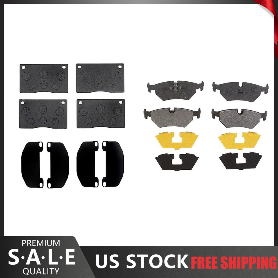 Compatível com 1993 Jaguar XJS dianteiro e traseiro Element3 pastilhas de freio metálicas - Raybestos - Imagem 1 de 4