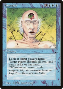 Amnesia (MP) The Dark DRK Magic MTG - Picture 1 of 1