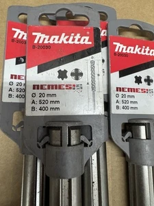 Makita Nemesis SDS Max Hammerbohrer 20 x 520 mm Arbeitslänge 400mm 4 Schneidig - Bild 1 von 5