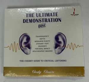 The Ultimate Demonstration Disc CD Audiophile Reference Chesky Records - Picture 1 of 2