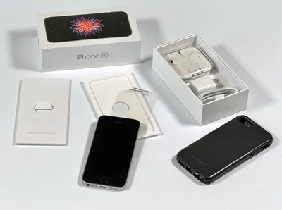 Apple iPhone SE (Excelente Estado) - Desbloqueado 76% Batería Caja Original Accesorios Foto 1 de 4