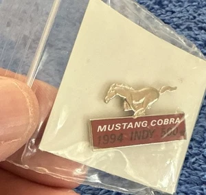 1994 Collector Lapel Pin Indianapolis 500 Ford Mustang Cobra Pace Car 16 - Picture 1 of 1