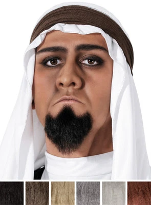 Spitzer Kinnbart - 6 Farben - Professioneller Kinnbart aus Kunsthaar mit - Bild 1 von 4