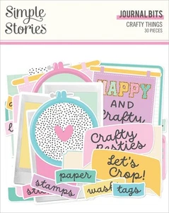 Crafty Things Bits & Pieces 29/Pkg-Journal 5A0022K2-1G5G6 - Picture 1 of 2