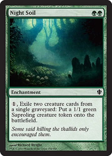 Night Soil - Commander 2013 #158/356 MTG Magic The Gathering - Image 1 of 1