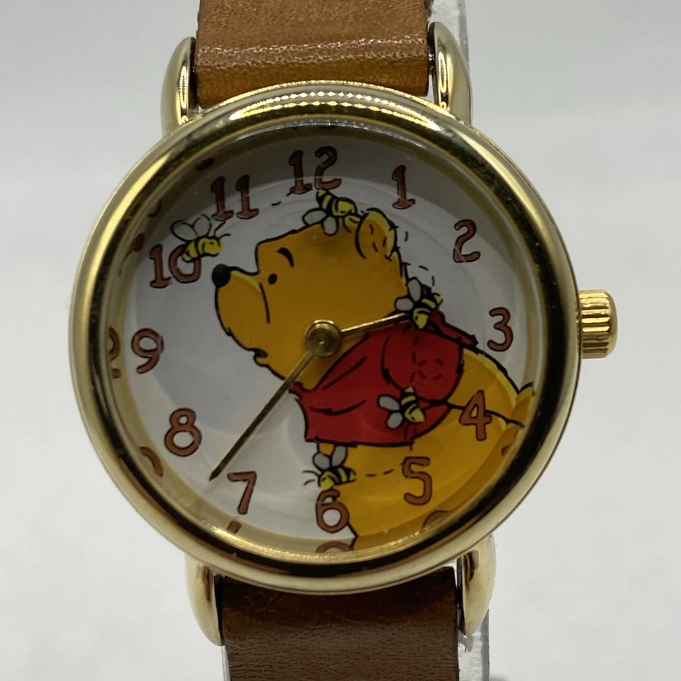 Reloj de vestir TIMEX Disney Watch Winnie The Pooh clásico mínimo raro Foto 1 de 4