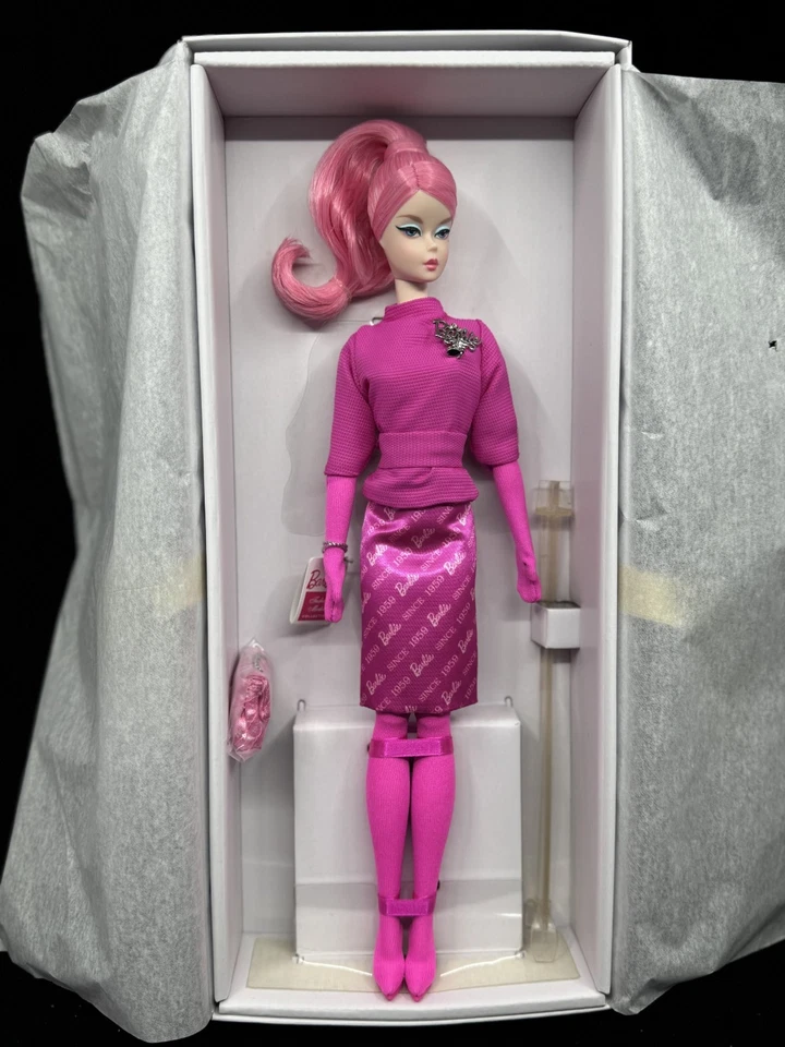 Barbie Fashion Model Collection Proudly Pink 2018 NRFB FDX50 - Image 1 of 4