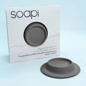 Seifenhalter soapi "Dunkelgrau" mit Magnet – Ø 5 cm - Bild 1 von 1