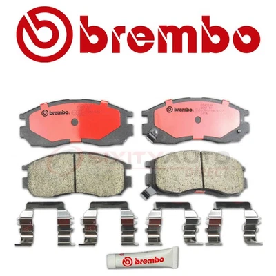 Brembo Front Disc Brake Pad Set for 1990-1994 Plymouth Laser  - Braking gj Foto 1 de 4