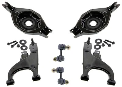 Brazos de control inferiores traseros barra estabilizadora eslabones para Nissan Pathfinder 2005 2010 2011 2012 Foto 1 de 4