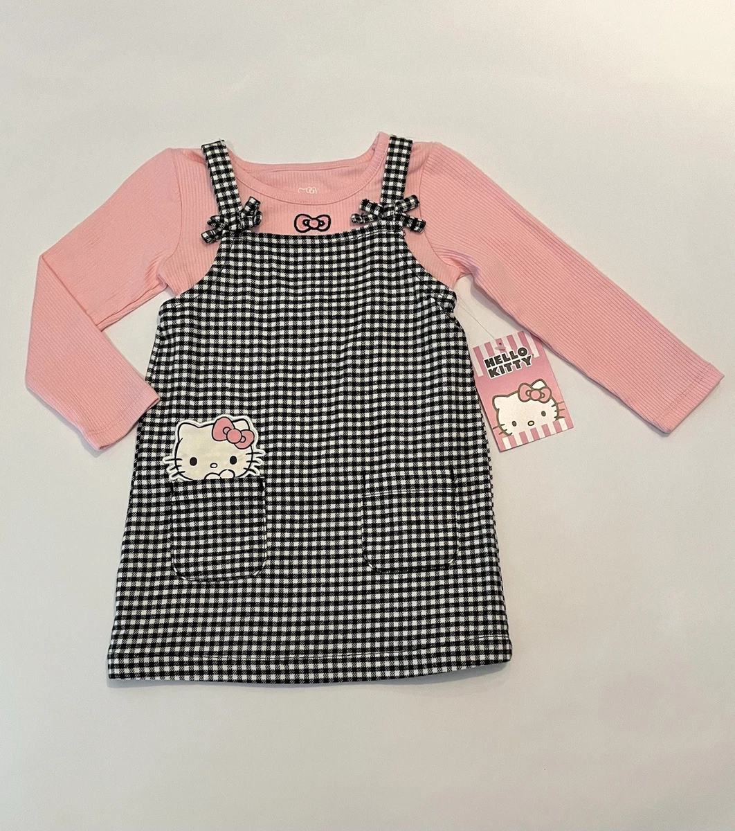 Conjunto Hello Kitty Para Niñas - Leggings Y Camiseta Estampada De 2 Piezas, Cómodo Y Divertido, Tallas 2T-12