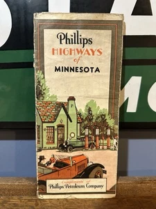 1931 Phillips 66 Road Map: Minnesota USED - Picture 1 of 2