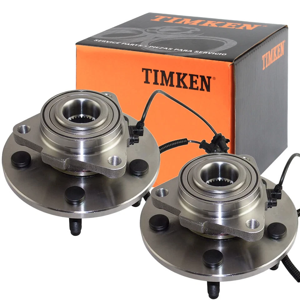 TIMKEN Pair Front Wheel Bearing Hub for 2009-2011 Ram 1500 3.7L 4.7L 5.7L V6 V8 — 第 1/4 张图片